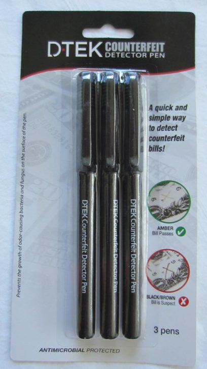 DTEK Counterfeit detector pen