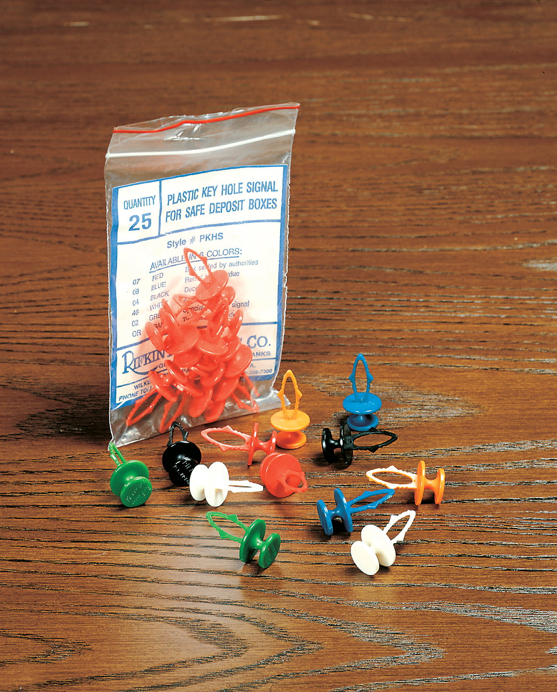 Key Hole Signals for Safe Deposit Boxes