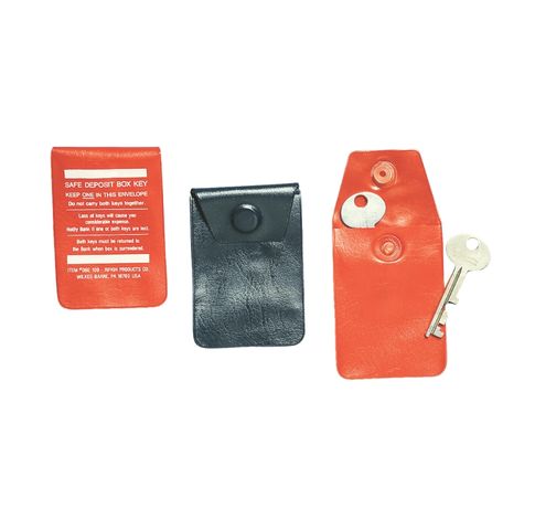 Safe Deposit Box Key Envelopes