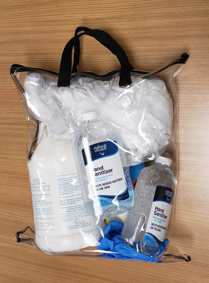 Clear PPE Transport Bag