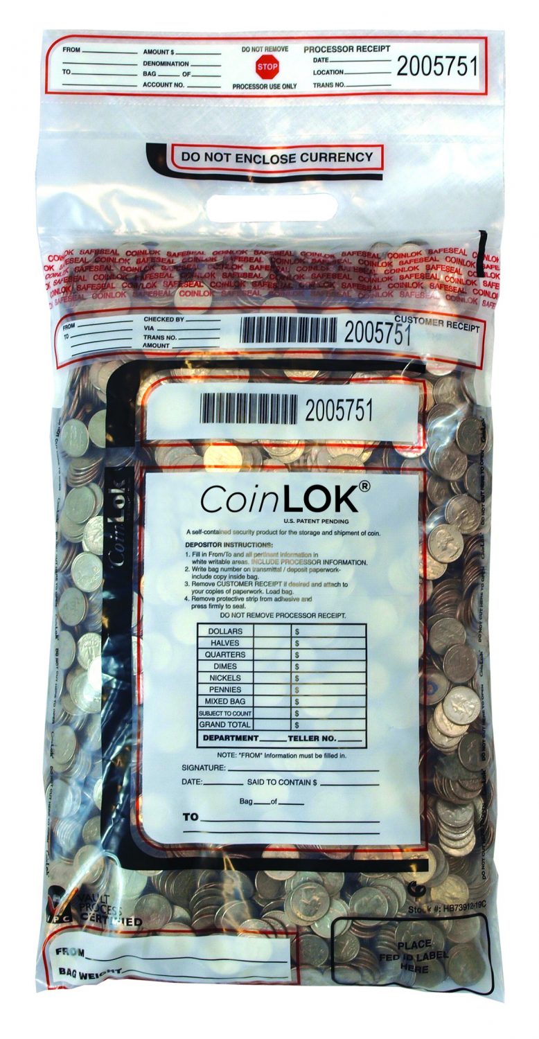 Coin Lok Plastic Bags