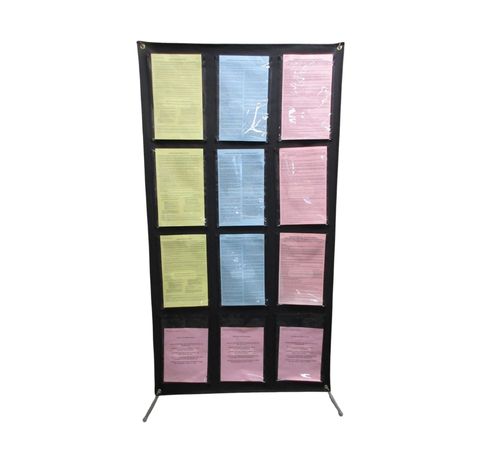 Deluxe Stand-Up Display Kit for Double-Sided Literature