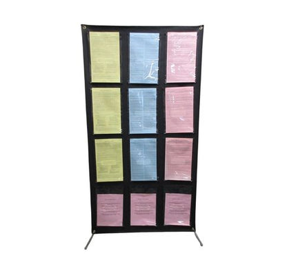 Deluxe Stand-Up Display Kit for Double-Sided Literature