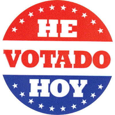I Voted Spanish