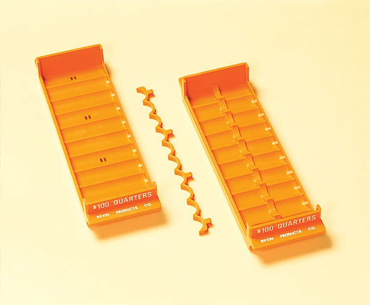 Orange Coin Trays