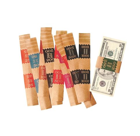 Quik-Stik Currency Bands - 1000 Pack