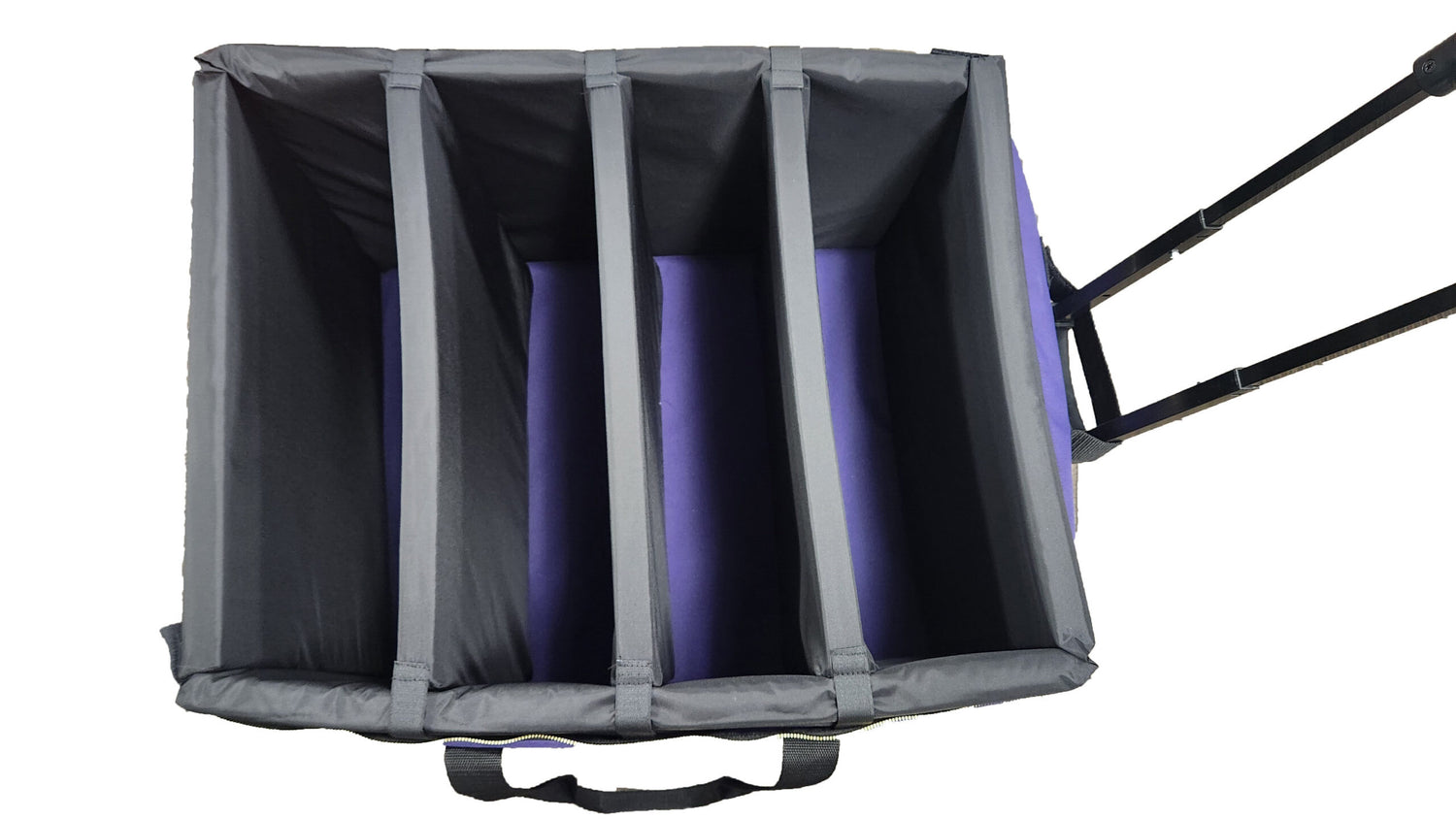 Rolling Padded Transport Bag with Keyless Security