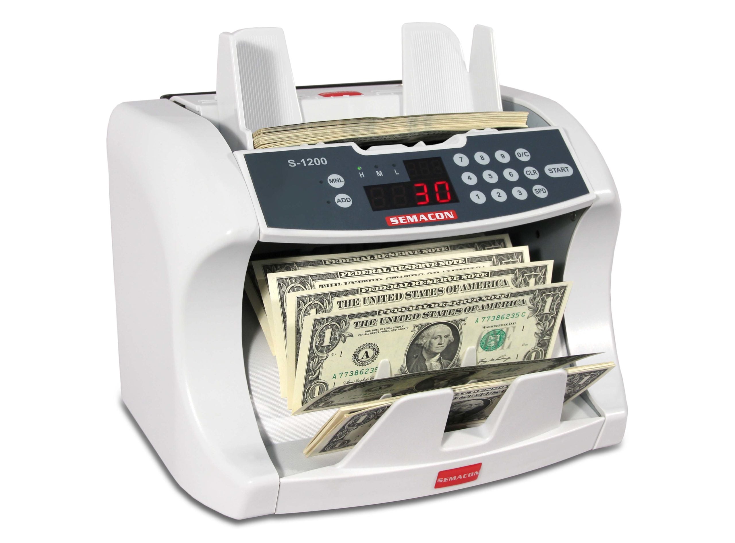 Semacon S-1200 Series Currency Counter - A. Rifkin Co.