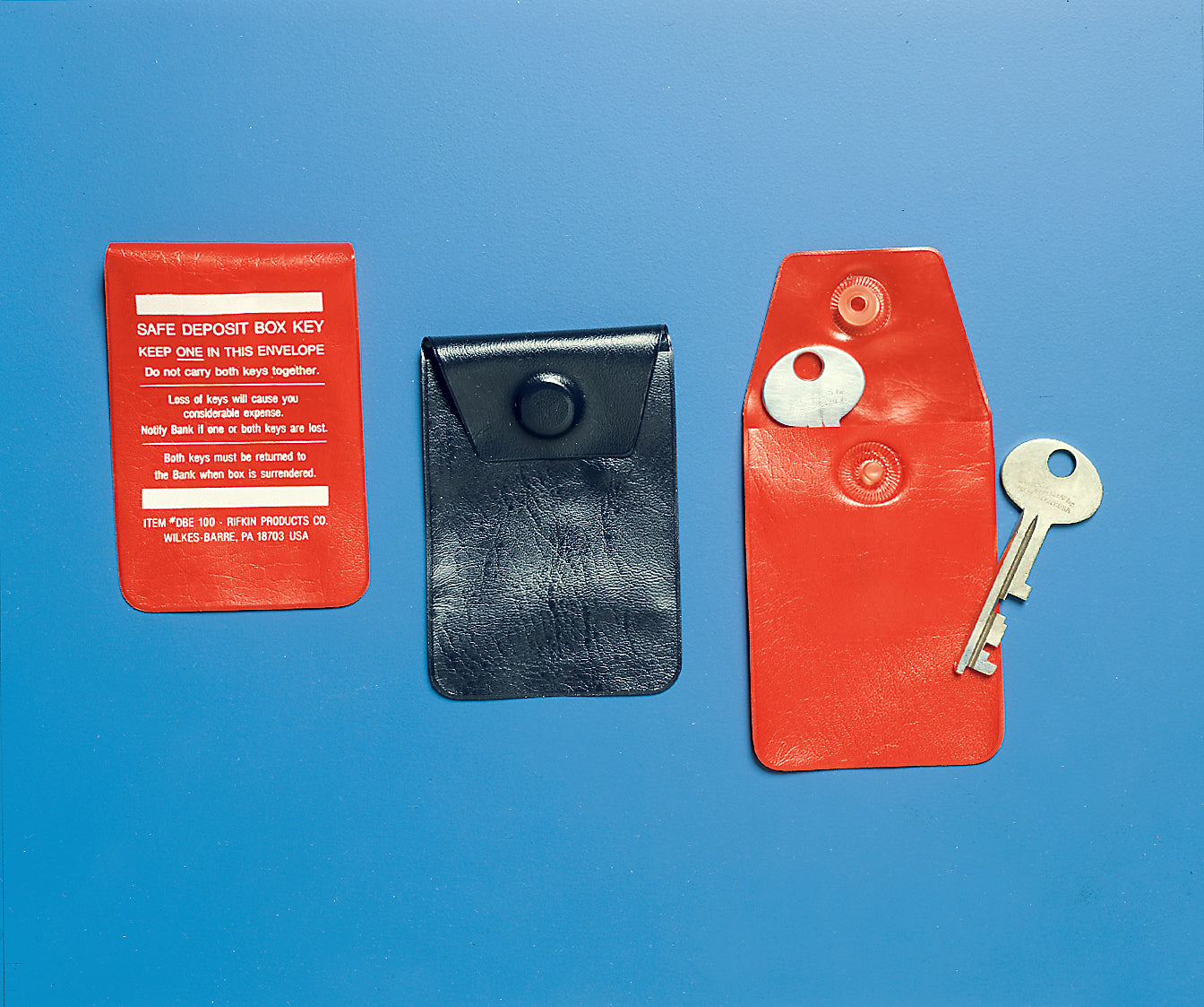 Safe Deposit Box Key Envelopes