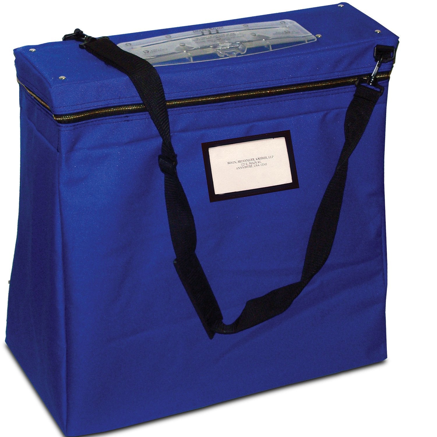 Stand-Up Provisional Ballot Bag with Keyless Security