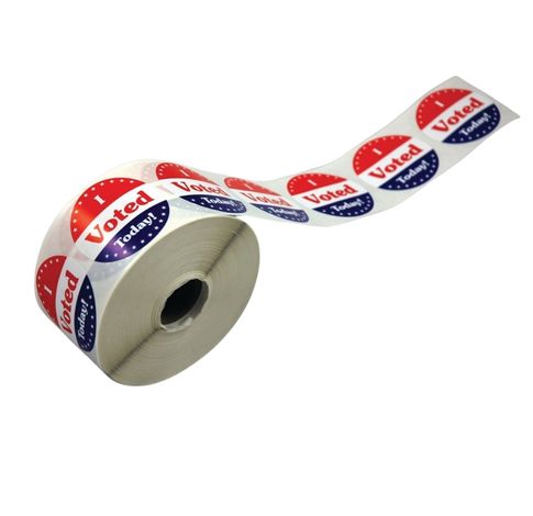 Voter/Registration Recognition Stickers
